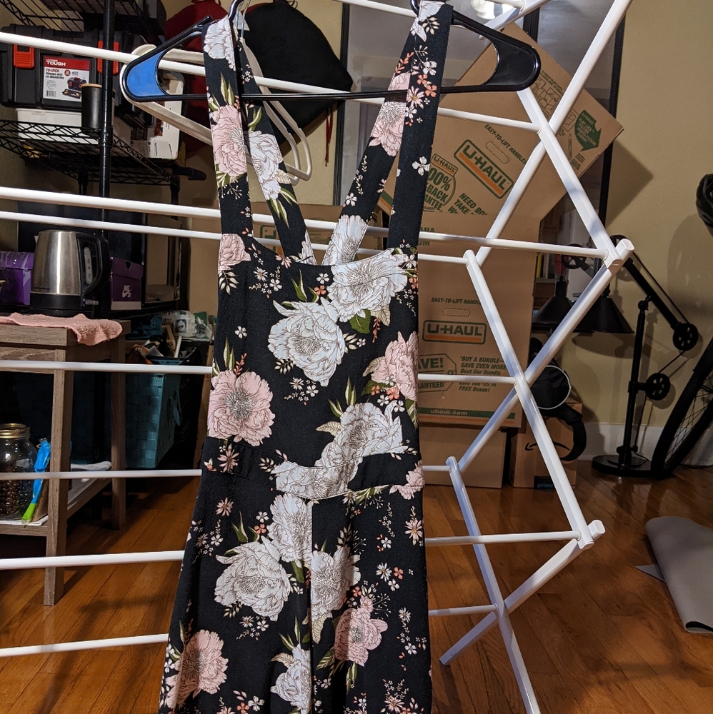 H&M black romper, size 2